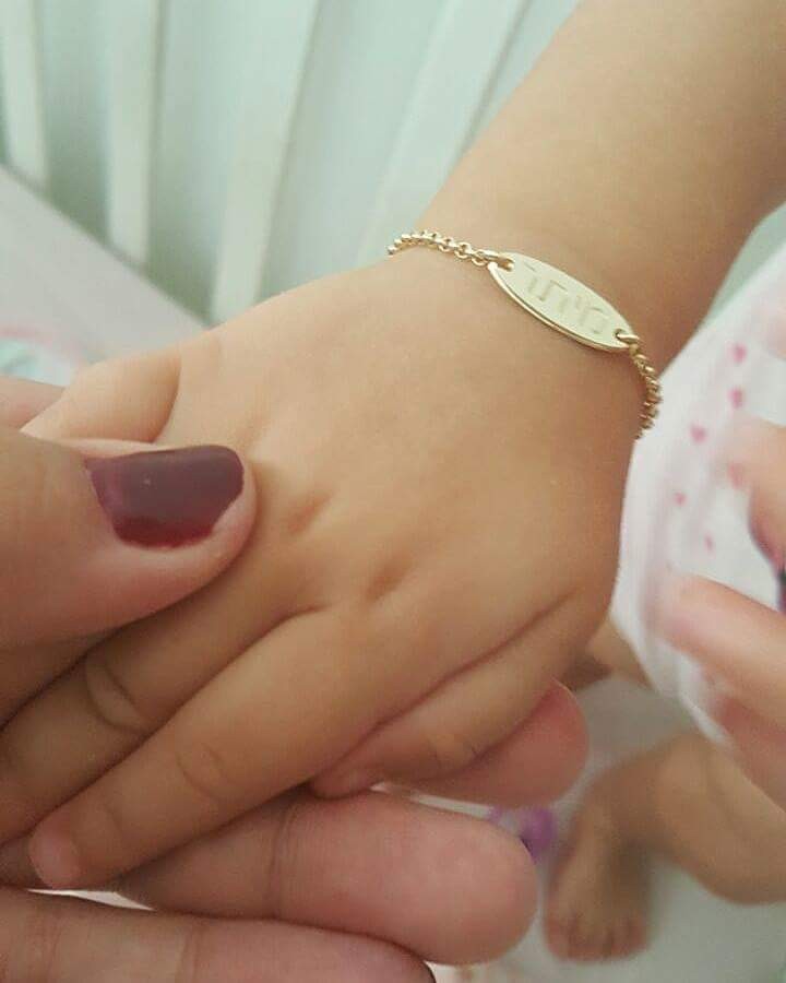  צמיד אליפסה לתינוק