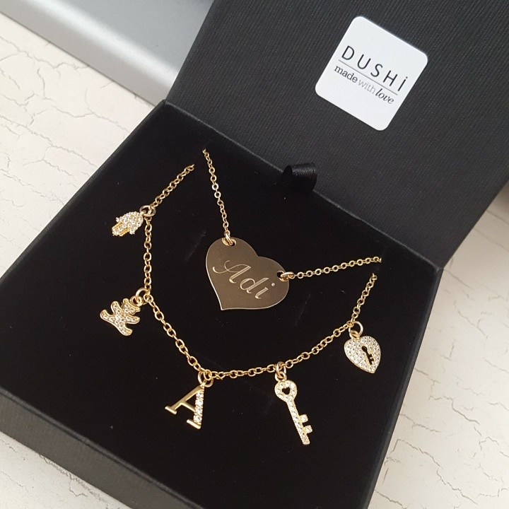 שרשרת פלטה לב