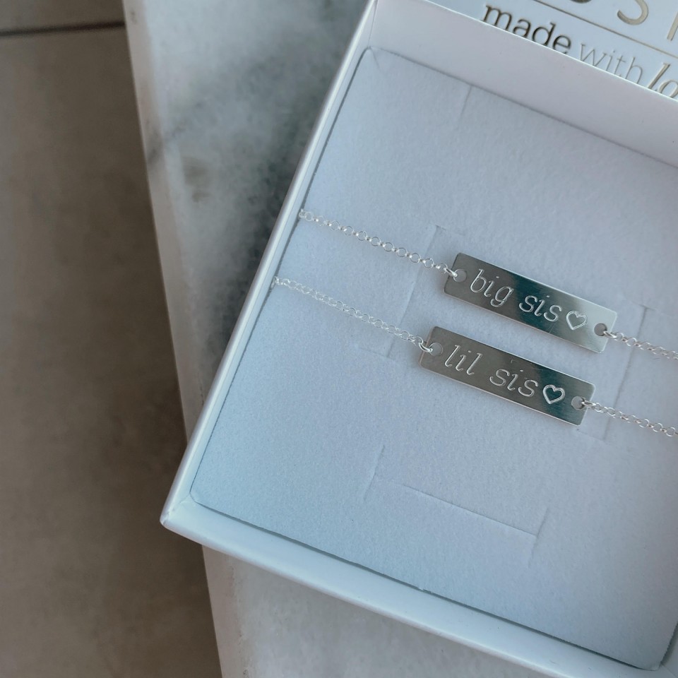  צמיד פלטה מלבן מיני