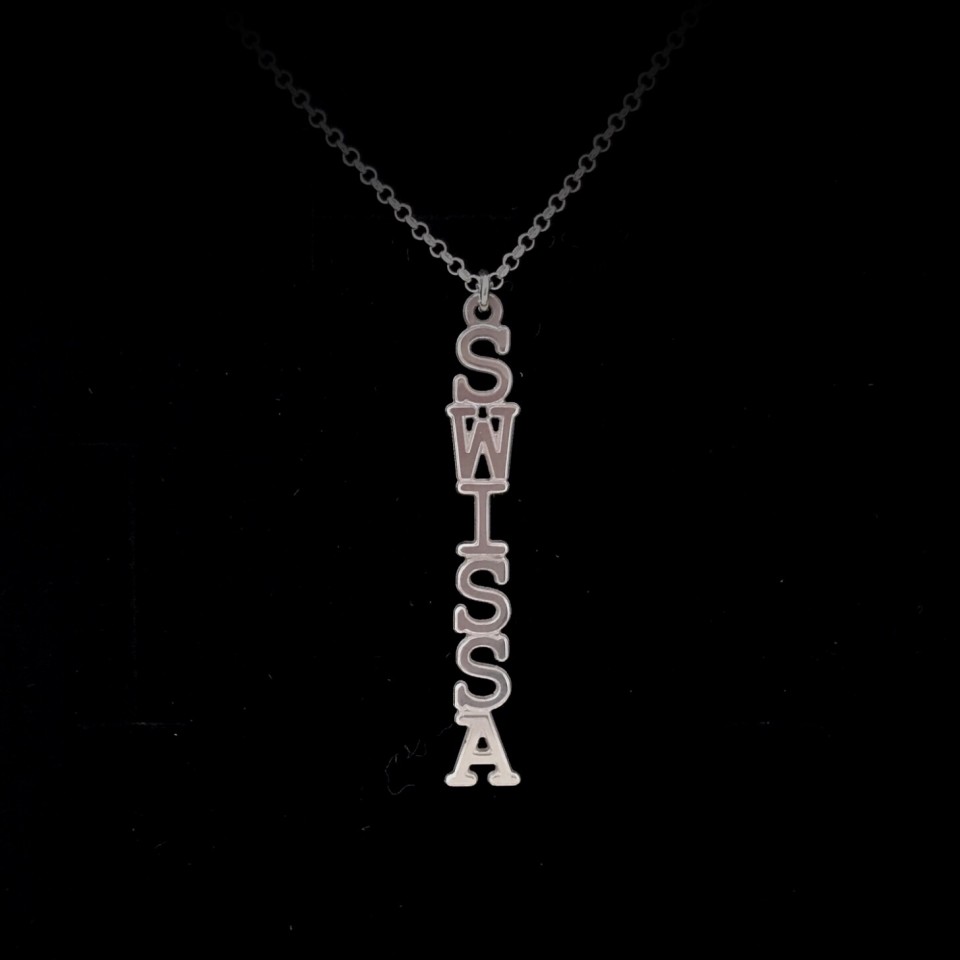  שרשרת שם לאורך