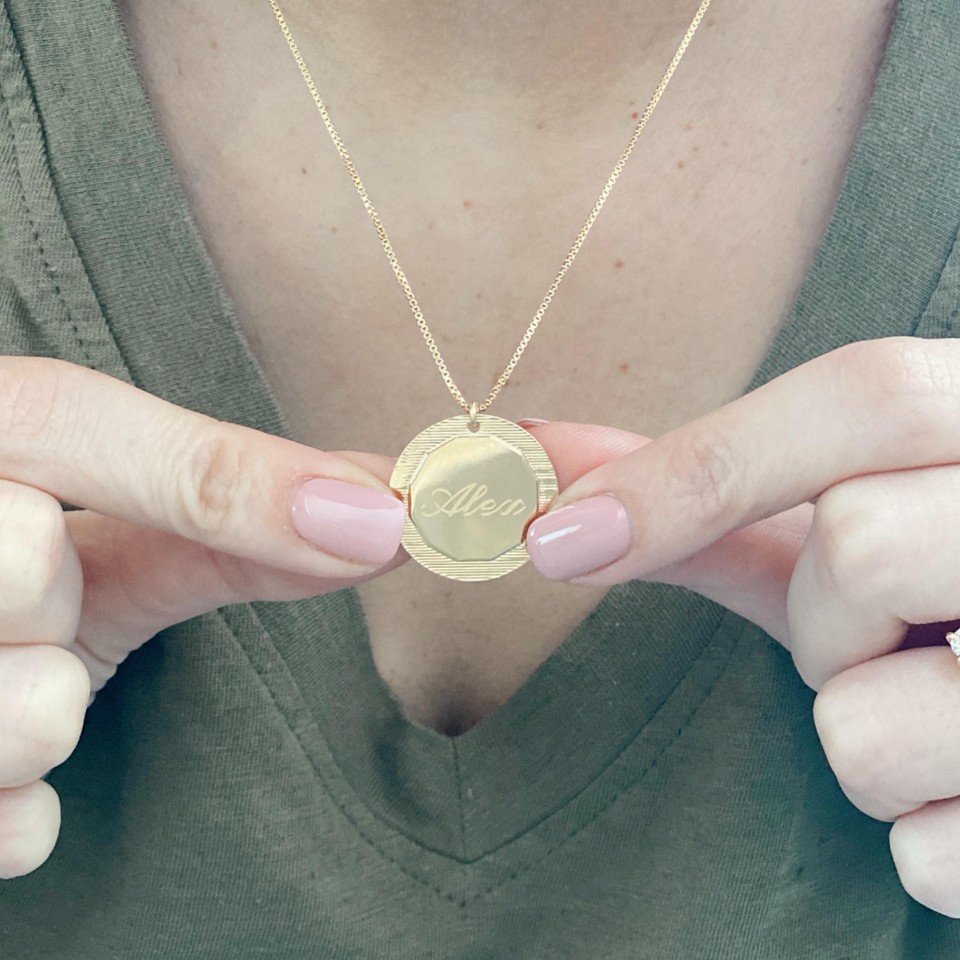 שרשרת וינטג' מטבע