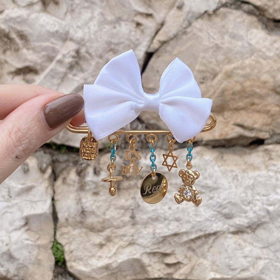 סיכה לעגלת תינוק פפיון