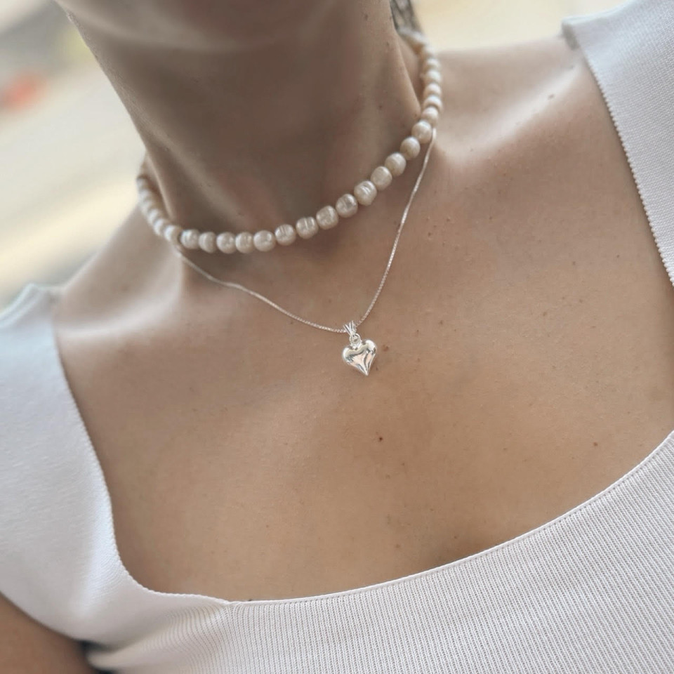 שרשרת לב שמנמן