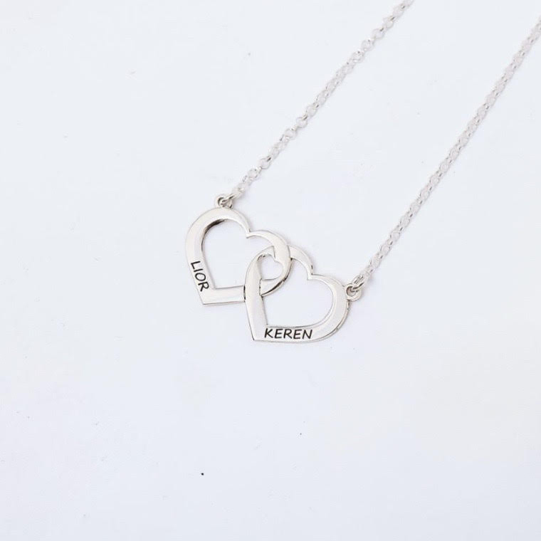 שרשרת לבבות שלובים