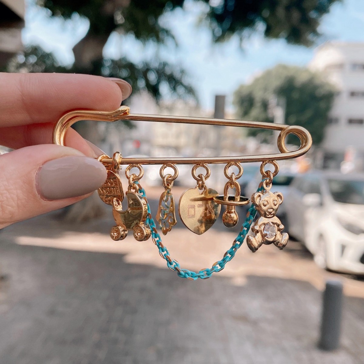 סיכה לעגלת תינוק קלאסי • ₪199.00